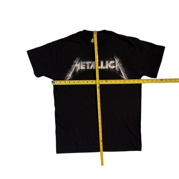 Metallica Band T-Shirt Black Medium 2013 Tour Tee Heavy Metal Rock Shirt - Picture 5 of 7
